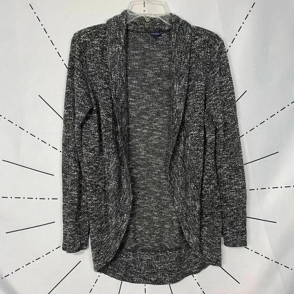 Aeropostale Gray Shawl Open Cardigan - Picture 2 of 7